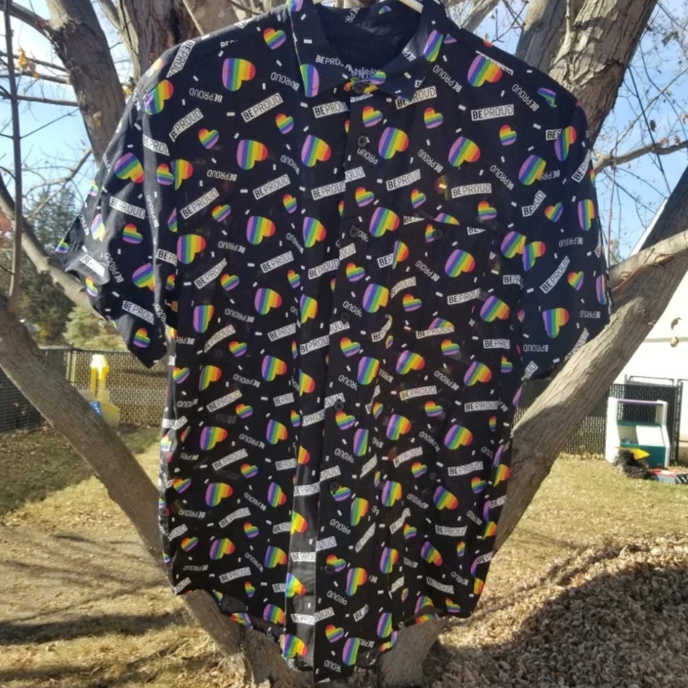 Spencer's Pride Button Up